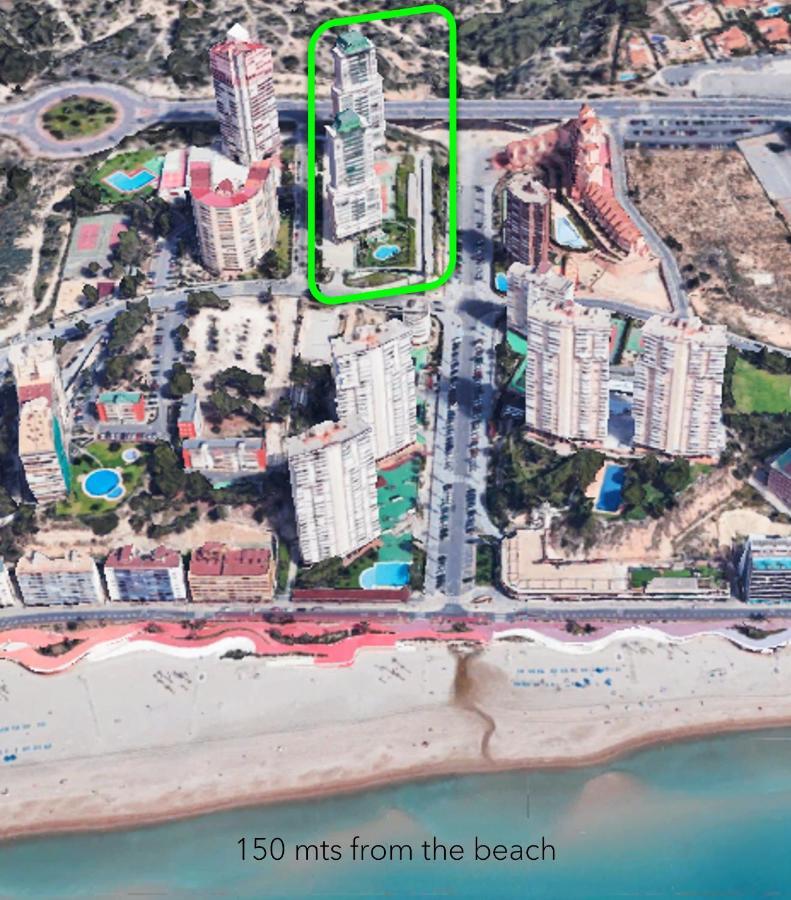 See The Sea Miramar Apartment - 150M To The Beach 貝尼多姆 外观 照片